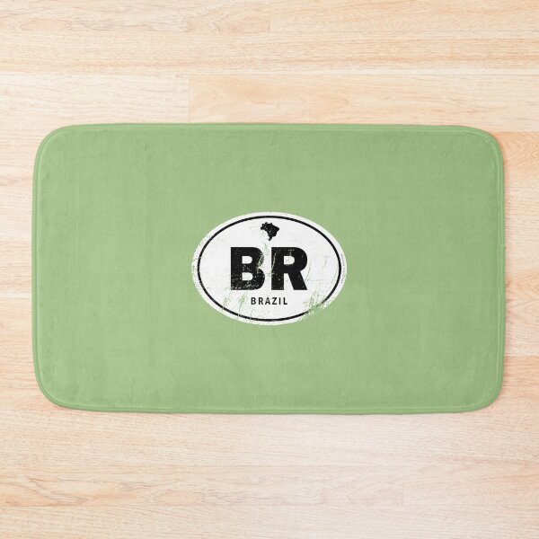 Item preview, Distressed Brazil Country Code designed and sold by CustomTravelArt.