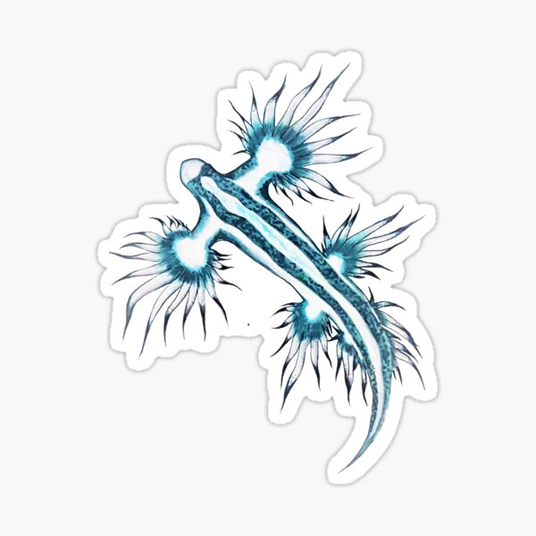 Item preview, Blue Water Dragon Ver 2  designed and sold by Pri's Stickies.