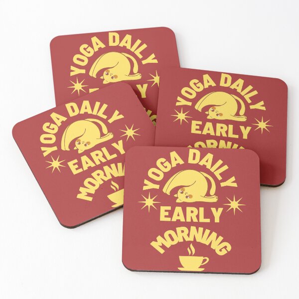 Item preview, Yoga Daily Early Morning designed and sold by HappinessWorld.