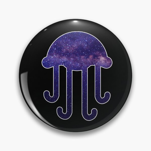 Item preview, gallaxy jellyfish silhouette  designed and sold by Bizarro23.