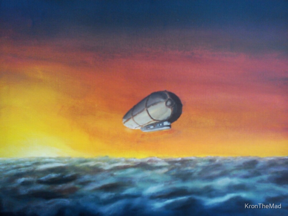 "Quiet Skies" by KronTheMad Redbubble