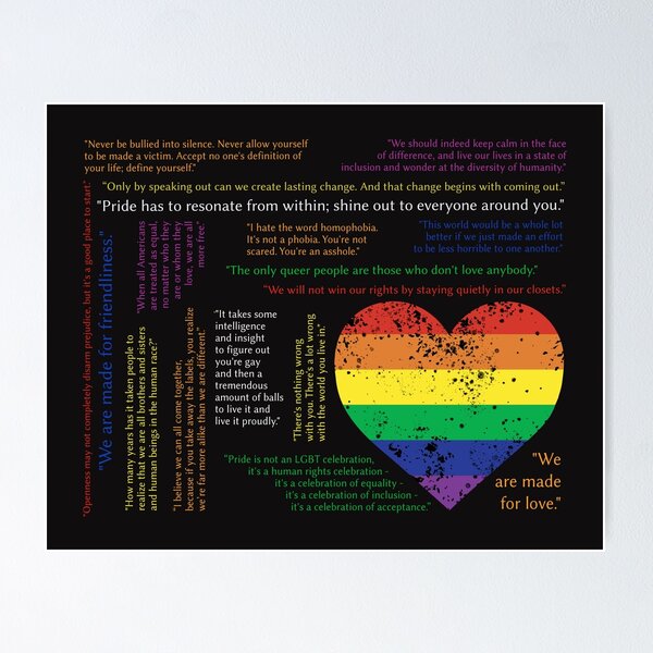 Item preview, Pride Quotes - LGBTQIA designed and sold by mymymagic.