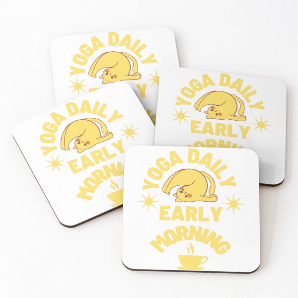 Item preview, Yoga Daily Early Morning designed and sold by HappinessWorld.