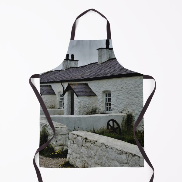 Item preview, Pilots Cottages on Ynys Llanddwyn, Anglesey, Wales designed and sold by PowderLanePress.