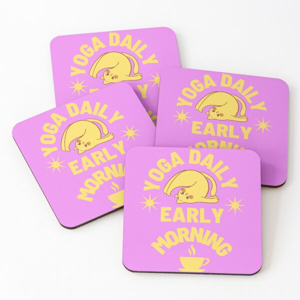 Item preview, Yoga Daily Early Morning designed and sold by HappinessWorld.