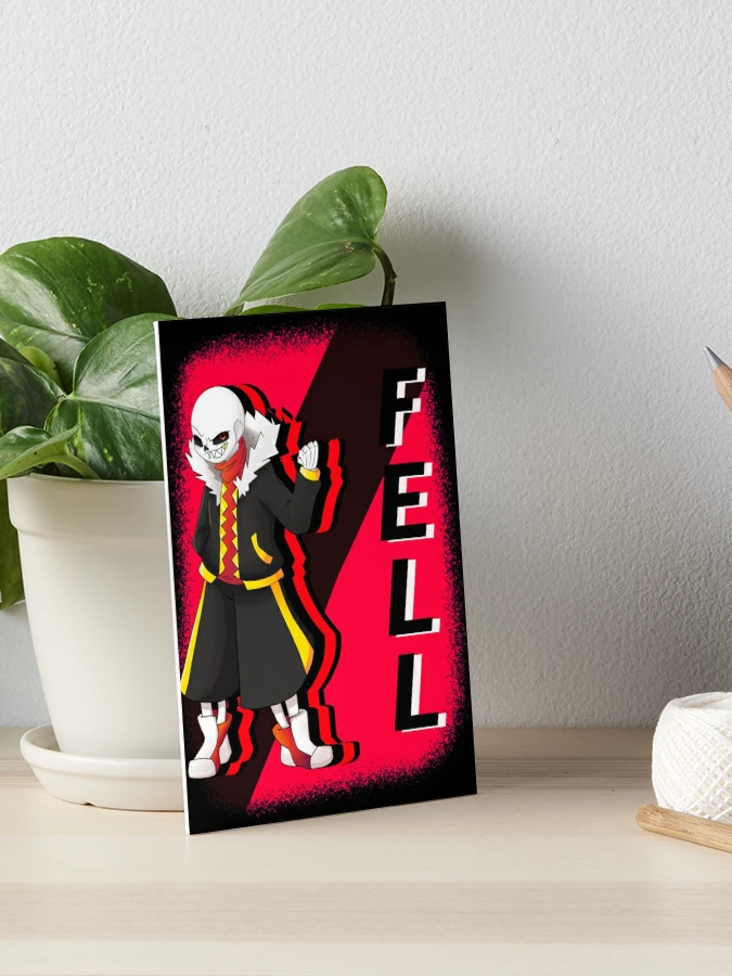 Underfell bitty sans  Spiral Notebook for Sale by Kawaizem