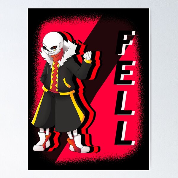 Underfell sans teeth  Poster for Sale by Kawaizem