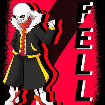 Underfell bitty sans  Spiral Notebook for Sale by Kawaizem