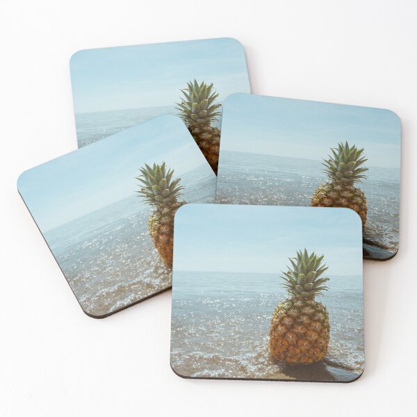Item preview, Tropical Summer Beach Pineapple Ocean  designed and sold by newburyboutique.