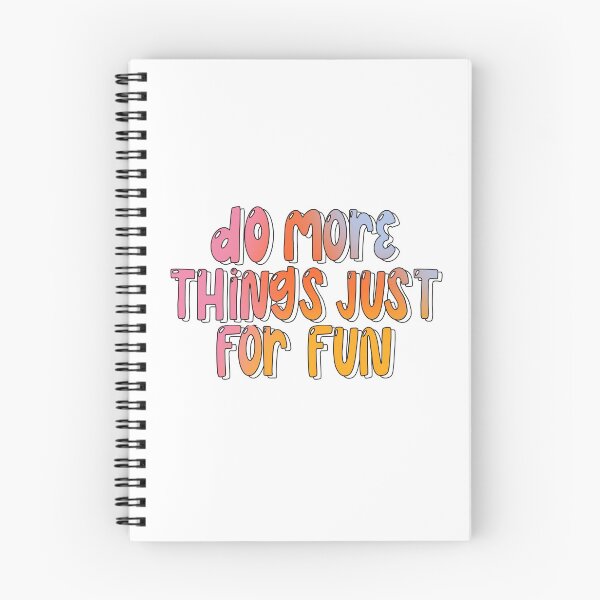 Item preview, do more things just for fun designed and sold by gracekdesigns.