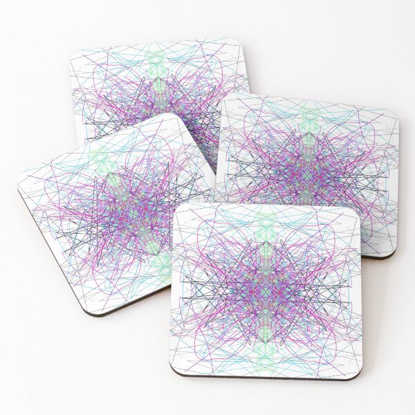 Item preview, Mandala Geometric line art pattern  designed and sold by aadventures.