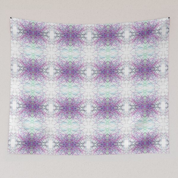 Item preview, Mandala Geometric line art pattern  designed and sold by aadventures.