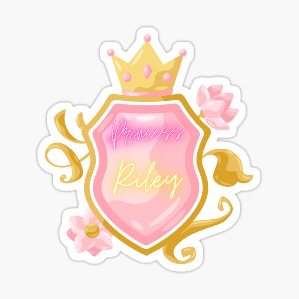 Riley Name Sign wth Crown Design for Litte Queen