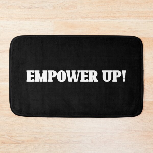 Item preview, Empower up (white) designed and sold by didijuca.