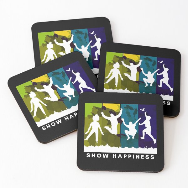 Item preview, Show Happiness - Black designed and sold by ActRightToday.