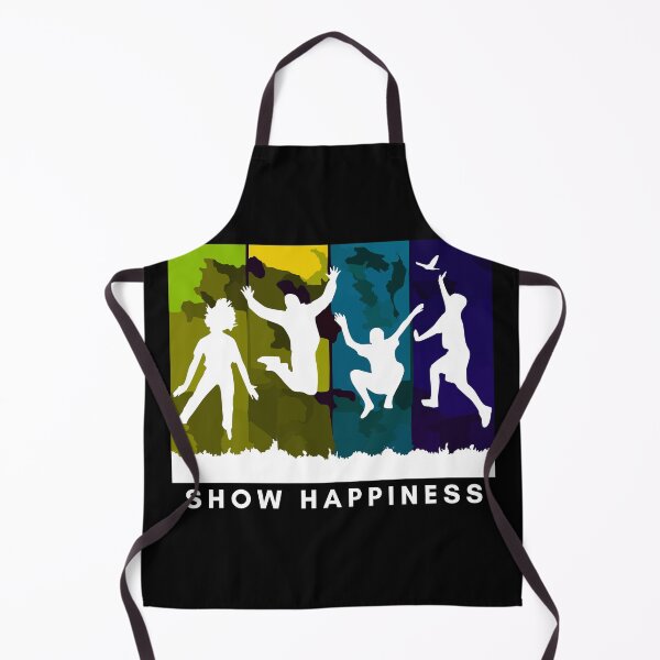 Item preview, Show Happiness - Black designed and sold by ActRightToday.