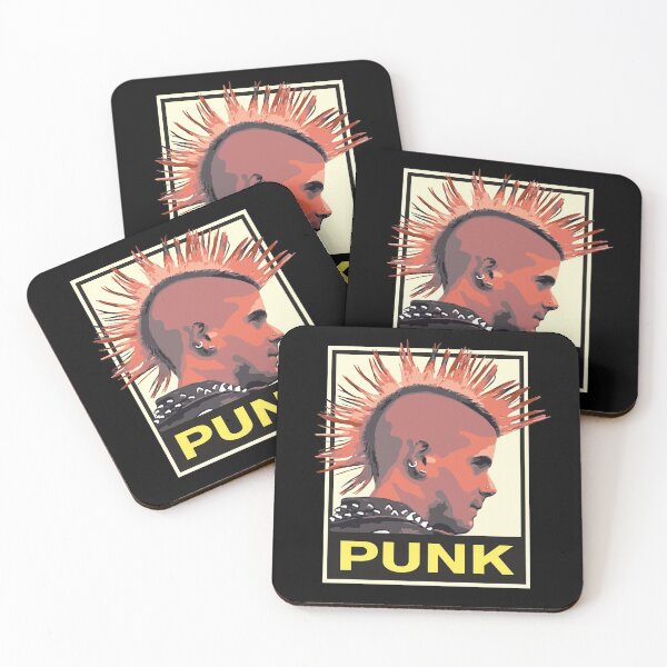 Item preview, Punk stylised image with mohigan designed and sold by peterpaz.