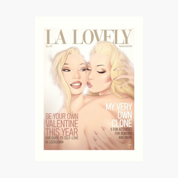 La Lovely - Self-Love Art Print