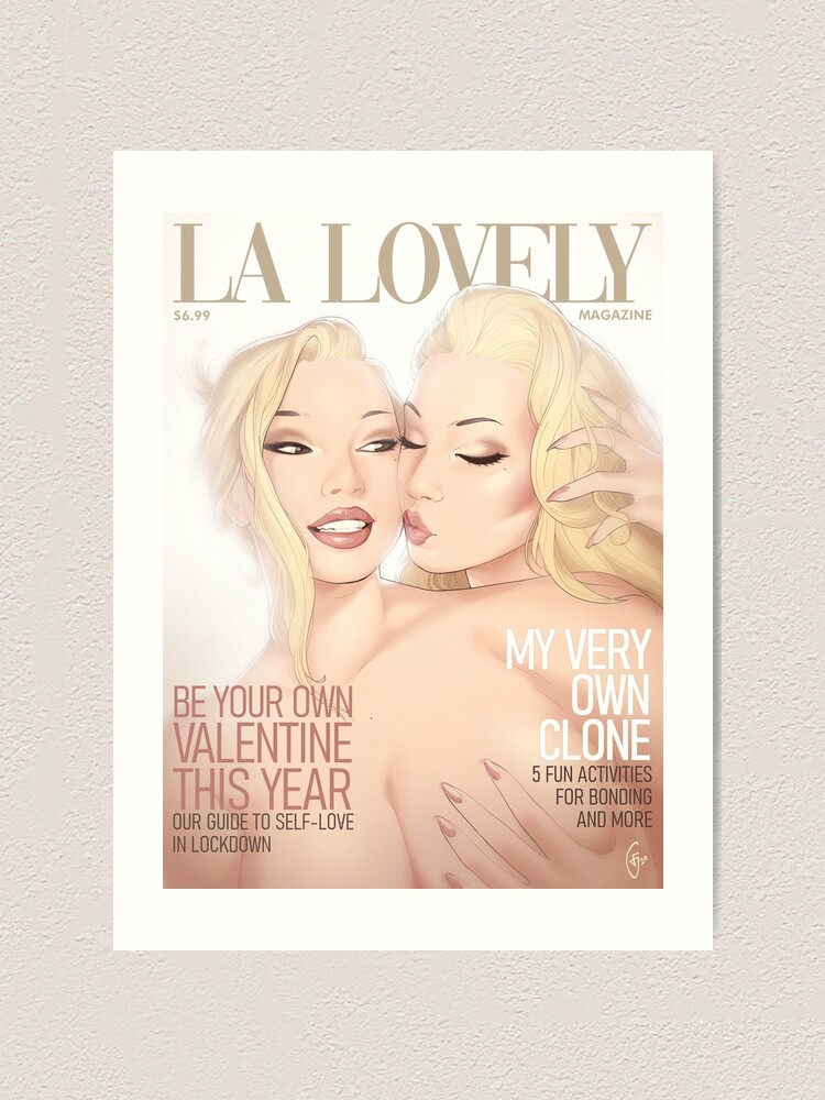 Alternate view of La Lovely - Self-Love Art Print