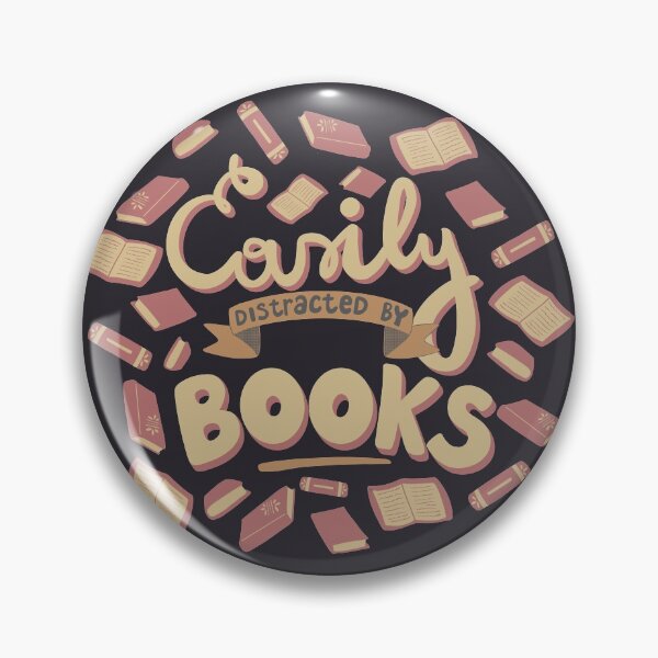 Item preview, Easily distracted by books designed and sold by scribbli.