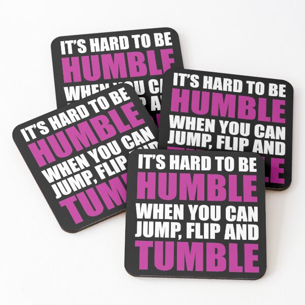 Item preview, It's Hard to Be Humble when you can Jum flip and Tumble designed and sold by TendyTees.