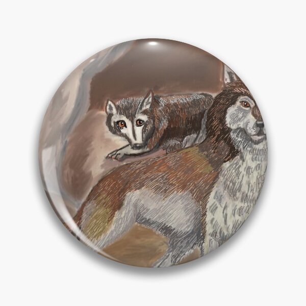 Item preview, Wolf Couple designed and sold by pinkyjainpan.