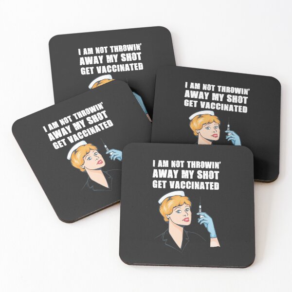 Item preview, I Am Not Throwing Away My Shot Get Vaccinated Immunizations  designed and sold by AliAze.