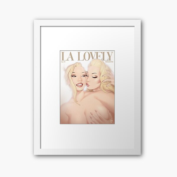 La Lovely - Self-Love Deluxe Framed Art Print