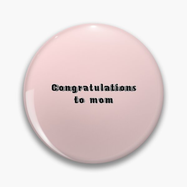 Item preview, *Congratulations to mom* designed and sold by ITALY-Roselli-.