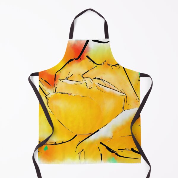Item preview, Yellow Rose In Abstract Watercolor designed and sold by KirtTisdale.