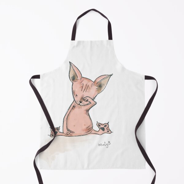 Item preview, Sleepy sphynx cat designed and sold by MintyBarlow.