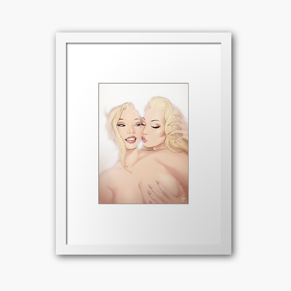 La Lovely - Self-Love No Text Framed Art Print