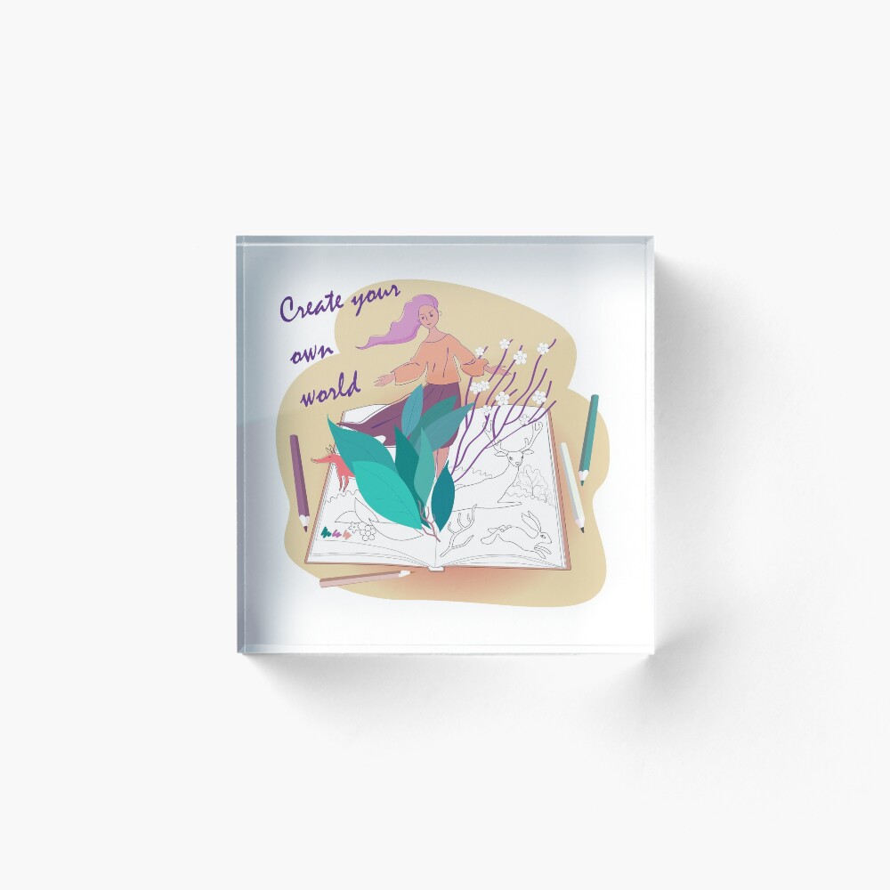 Item preview, Acrylic Block designed and sold by SpottedPilot.