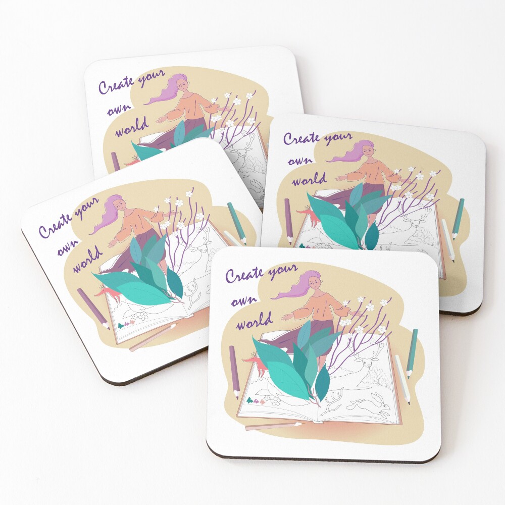 Item preview, Coasters (Set of 4) designed and sold by SpottedPilot.