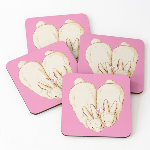 Item preview, Heart bunnies designed and sold by Firlefanzzz.