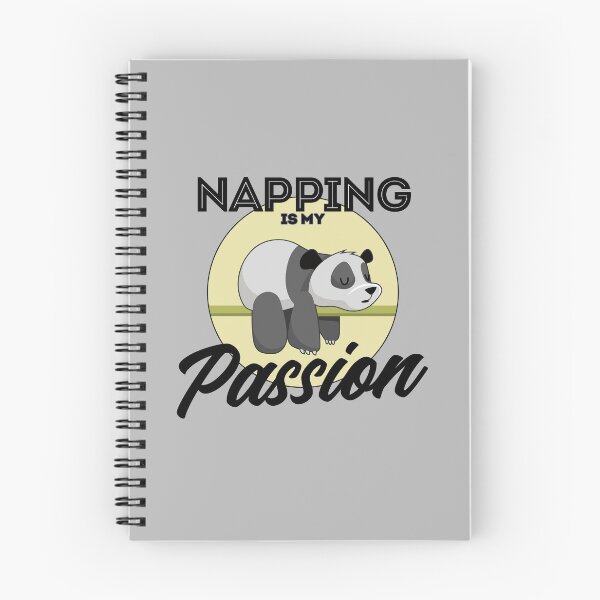 Item preview, Napping is My Passion Cute Lazy Bored Panda designed and sold by LeGND.