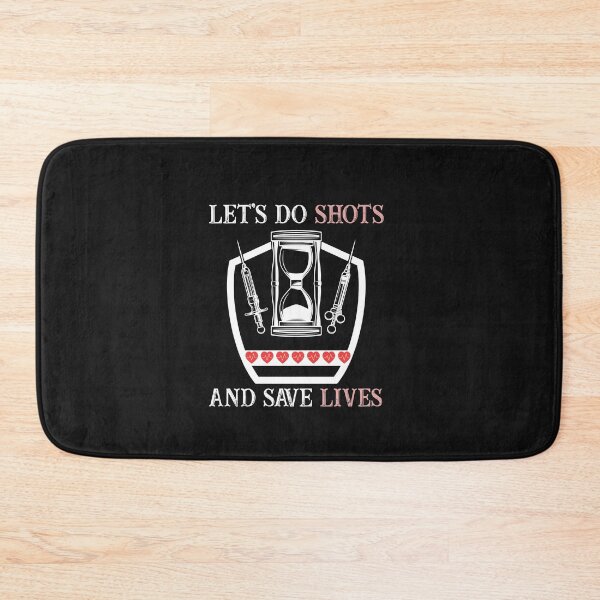 Item preview, Funny Valentine's Day Let's Do Shots and save lives Vaccine Gift Heart Love designed and sold by AliAze.