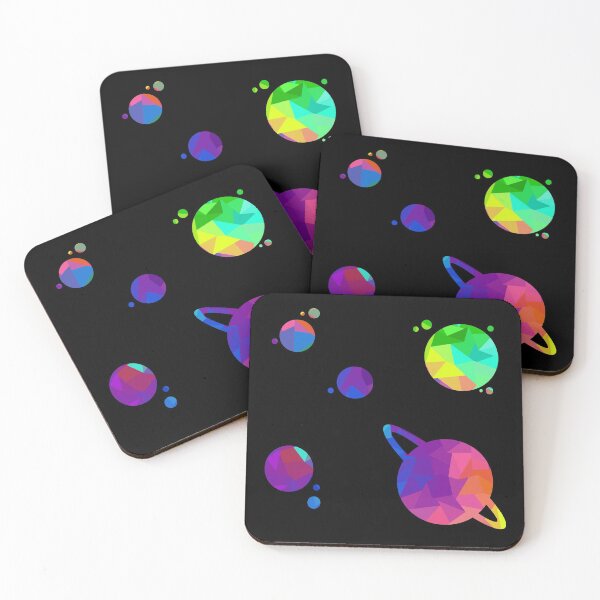Item preview, Multicolor Geometric Galaxy Planets designed and sold by cassikraft.