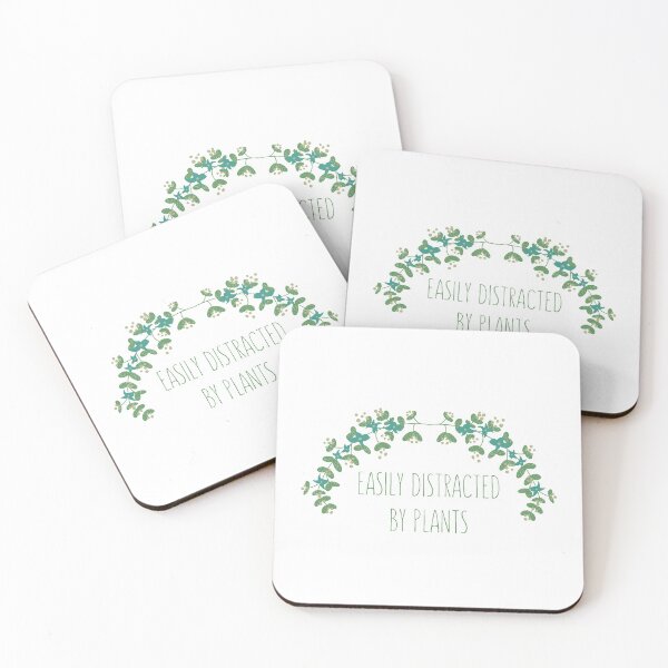 Item preview, Easily Distracted by Plants  designed and sold by SimpleUniverse.