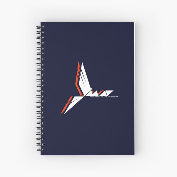 MAD Formula Team Logo Naranja Cuaderno de espiral