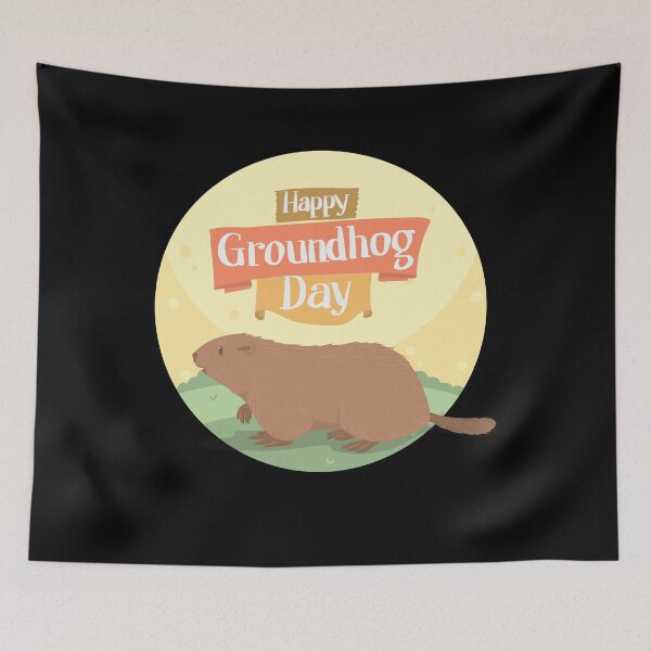 Item preview, Groundhog Day Funny Quote - Respect for Groundhog animal y T-Shirt designed and sold by TheFlipRepublic.