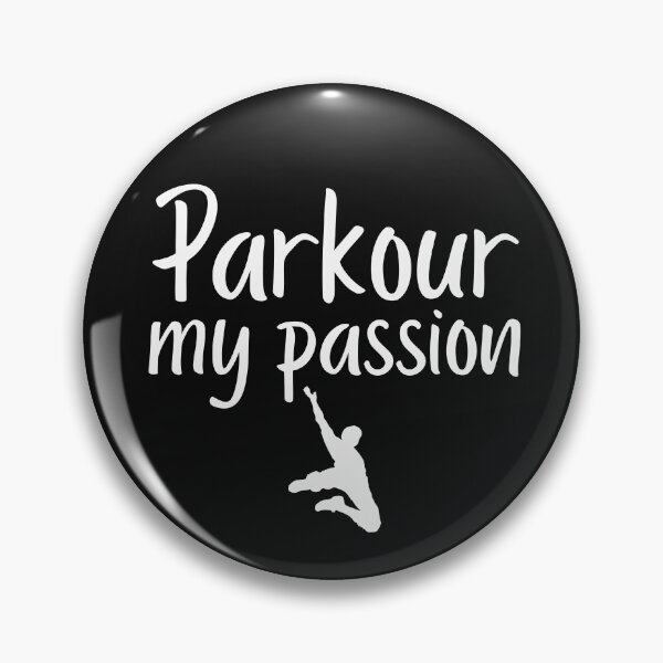 Item preview, Parkour my passion, traceur designed and sold by Smileycreation.