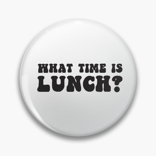 Item preview, What time is lunch? designed and sold by RoguePixel.
