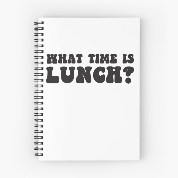 Item preview, What time is lunch? designed and sold by RoguePixel.