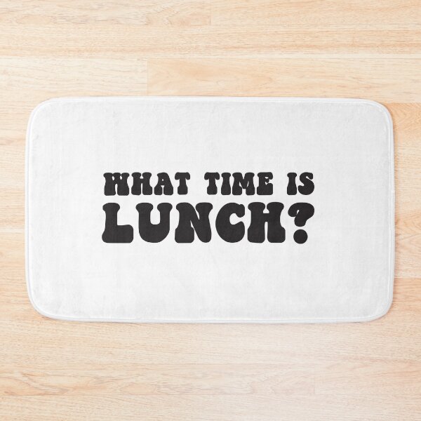 Item preview, What time is lunch? designed and sold by RoguePixel.