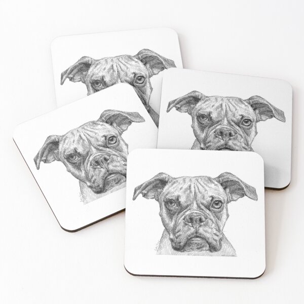 Item preview, Boxer puppy dog designed and sold by dizzycatbiz.