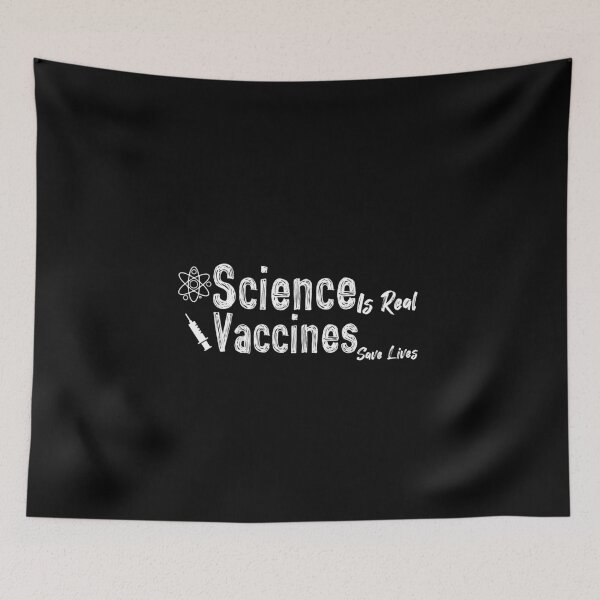 Item preview, Science Is Real Vaccines Save Lives Funny Vaccine Quarantine  designed and sold by AliAze.