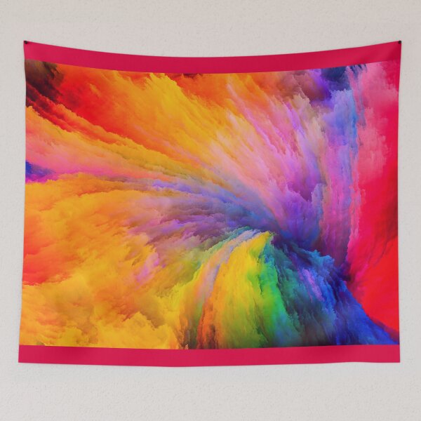 Item preview, Colorful Paint Clouds designed and sold by Sus-Snail-Co.