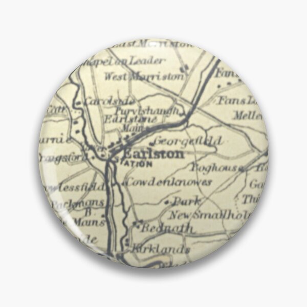 Item preview, EARLSTON & surrounding area map, 1898 designed and sold by yourscotborders.