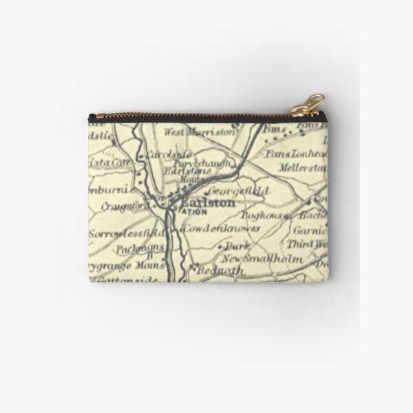 Item preview, EARLSTON & surrounding area map, 1898 designed and sold by yourscotborders.